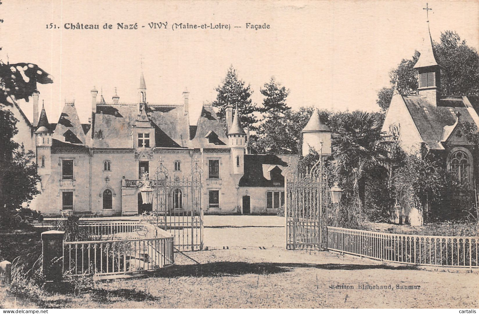 49-VIVY CHATEAU DE NAZE-N°4223-H/0109 - Autres & Non Classés