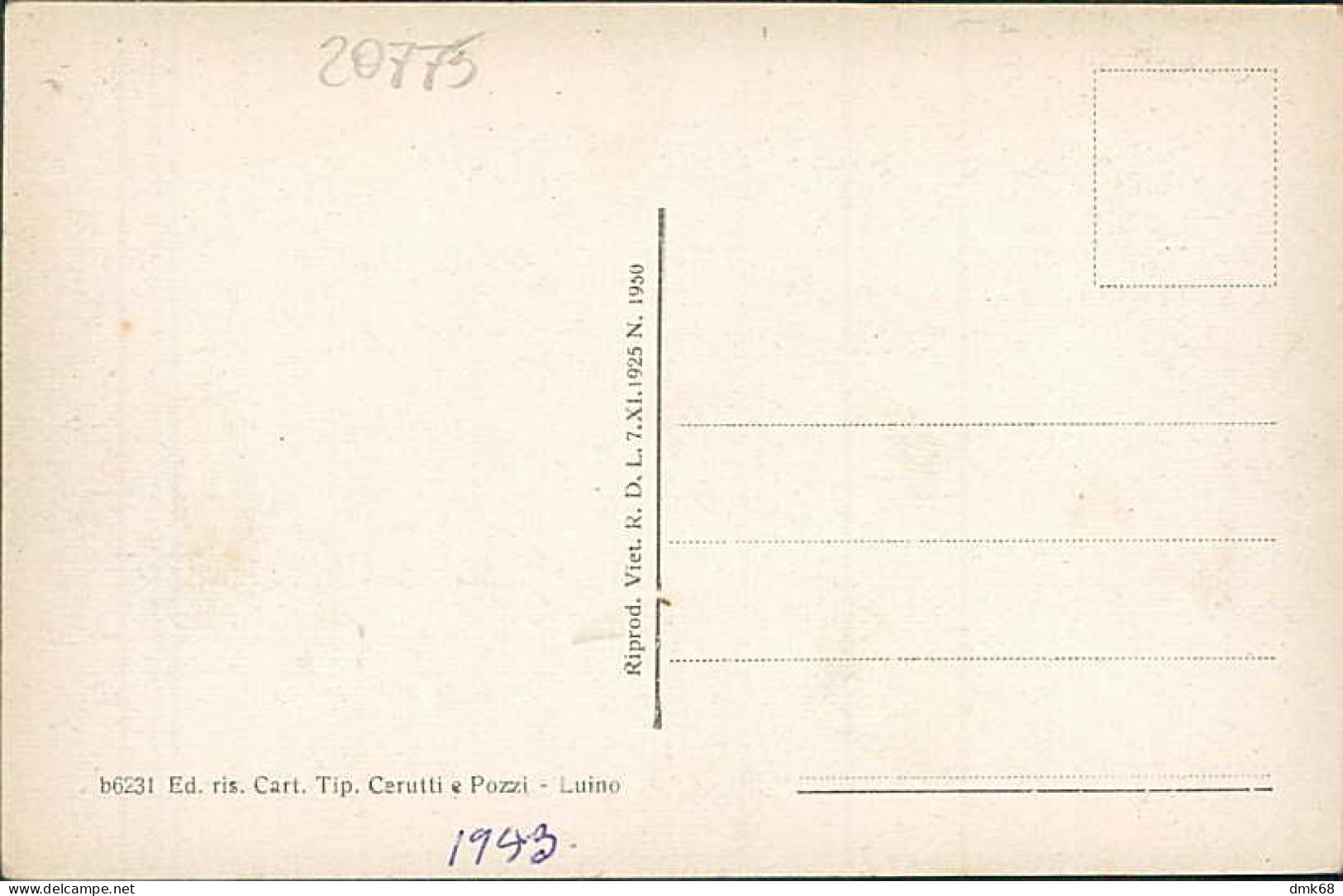 PORTO VALTRAVAGLIA ( VARESE ) PANORAMA -EDIZ. CERUTTI & POZZI - 1940s (20775) - Varese