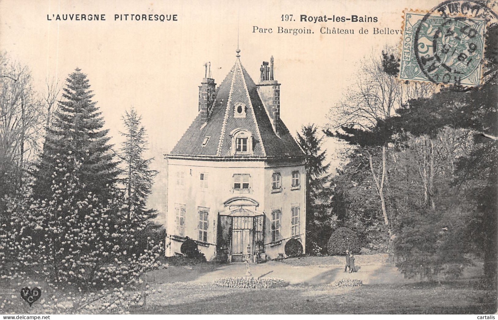 63-ROYAT LES BAINS-N°4223-G/0193 - Royat