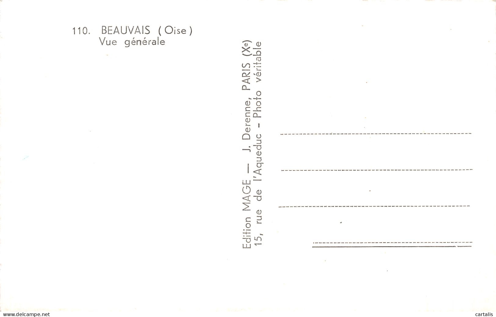 60-BEAUVAIS-N°4224-B/0389 - Beauvais