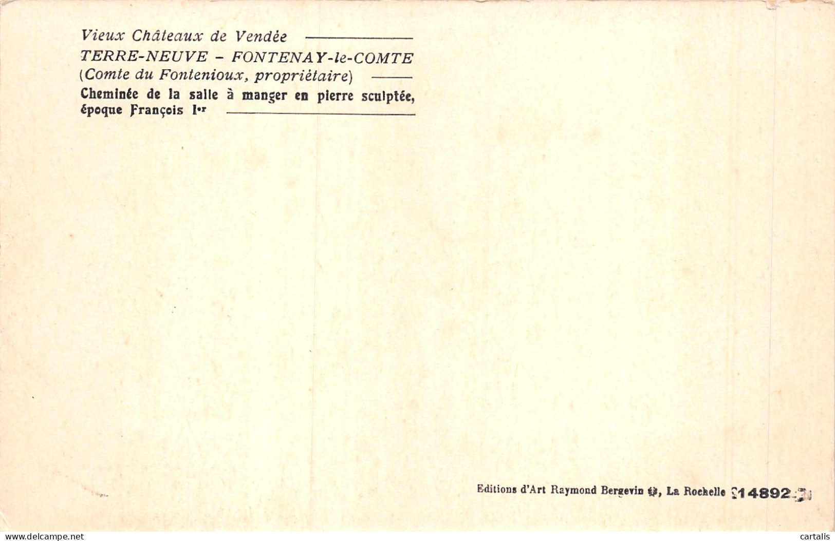 85-FONTENAY LE COMTE-N°4224-B/0245 - Fontenay Le Comte