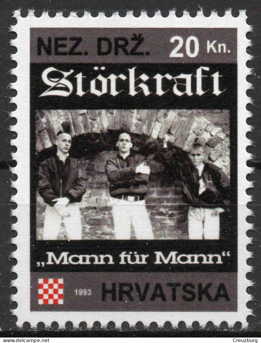 Störkraft - Briefmarken Set Aus Kroatien, 16 Marken, 1993. Unabhängiger Staat Kroatien, NDH. - Croatia