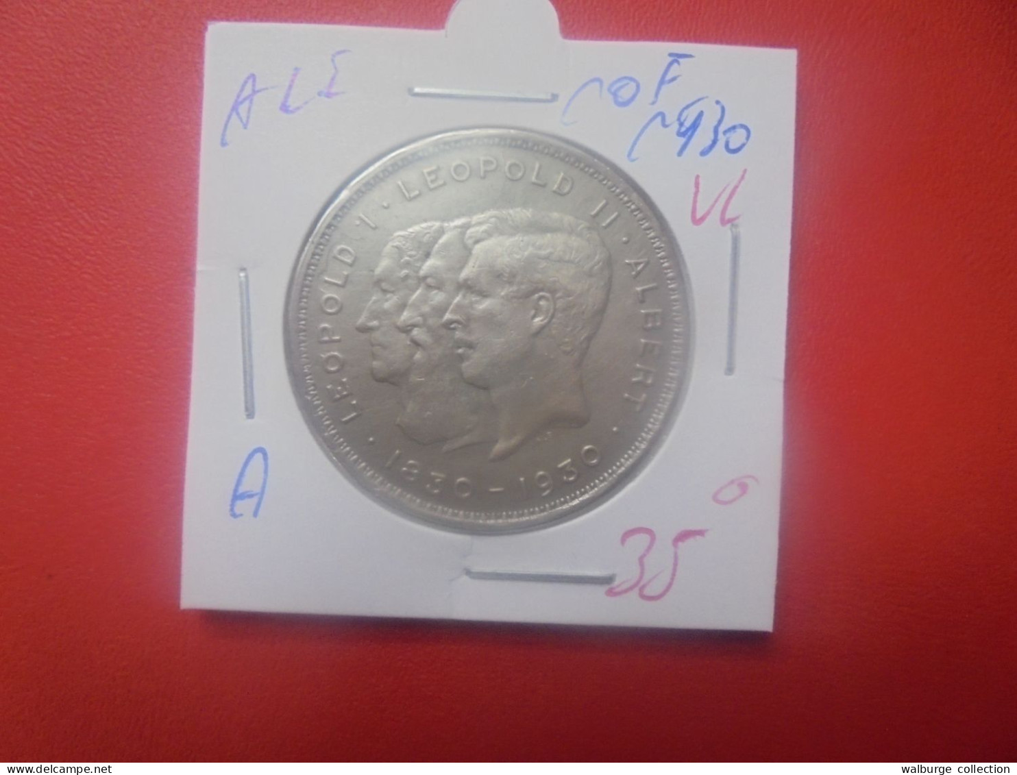 Albert 1er. 10 FRANCS 1930 VL POS.A (A.1) - 10 Francs & 2 Belgas