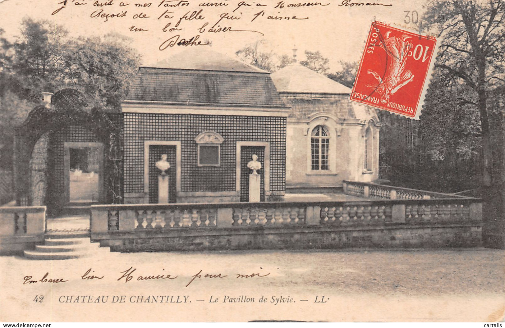 60-CHANTILLY LE CHATEAU-N°4224-A/0313 - Chantilly
