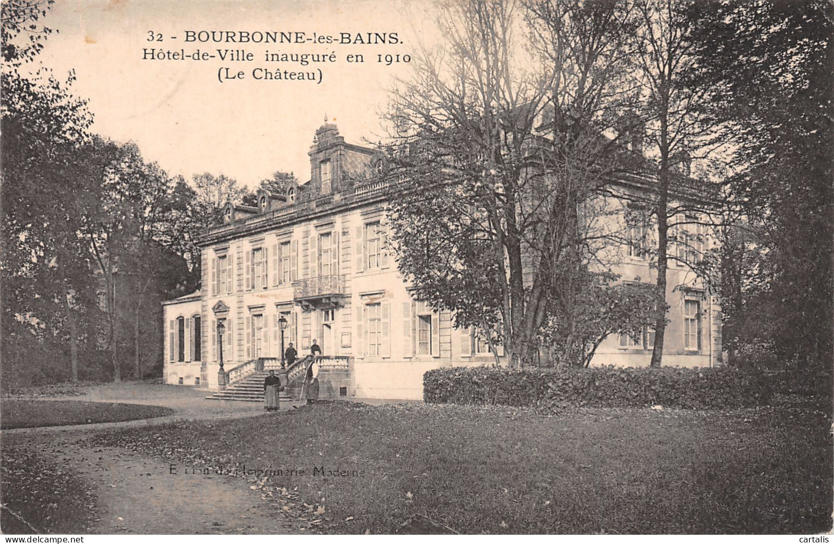 52-BOURBONNE LES BAINS-N°4224-A/0089 - Bourbonne Les Bains