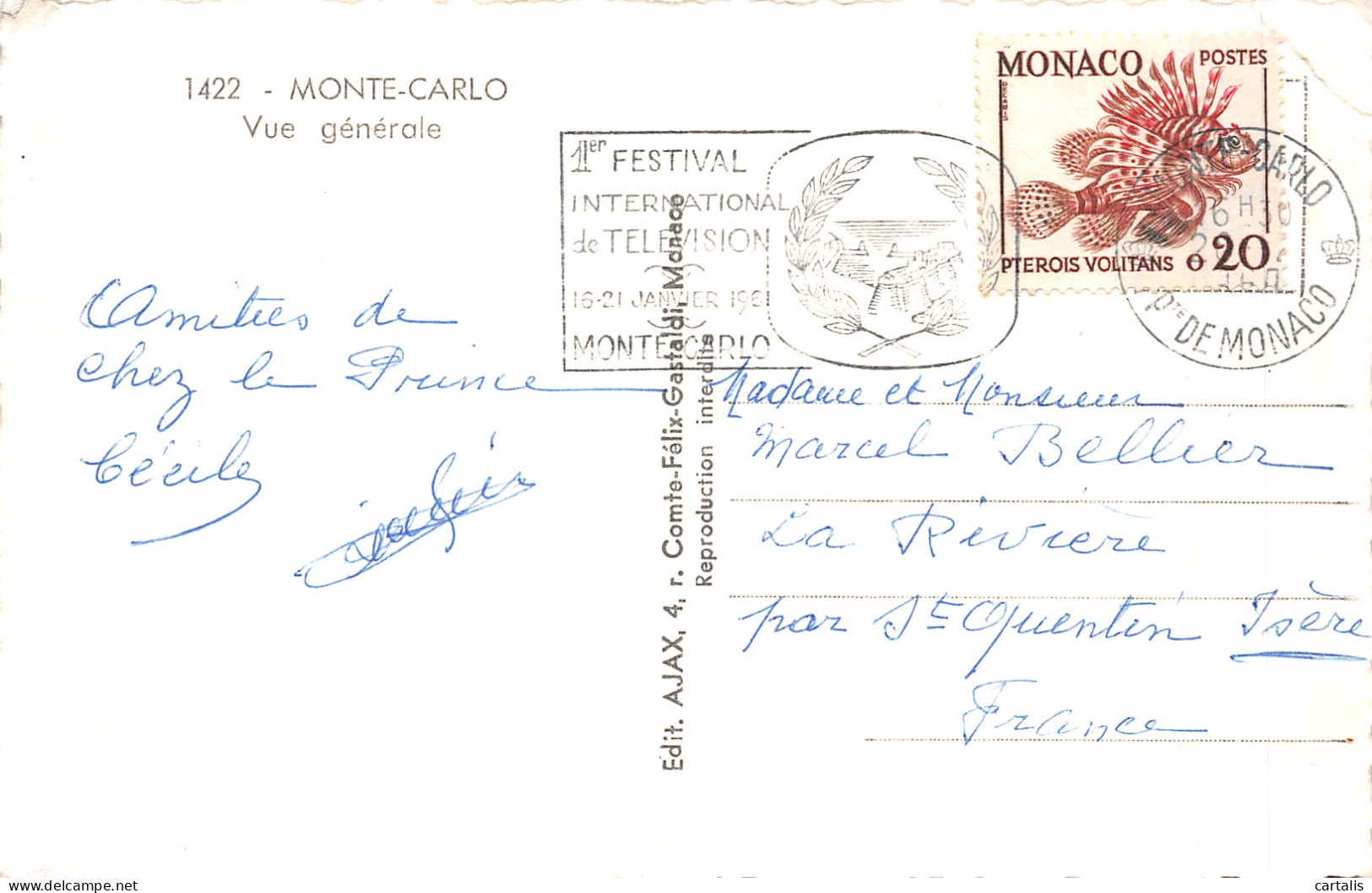 06-MONACO-N°4224-D/0107 - Sonstige & Ohne Zuordnung