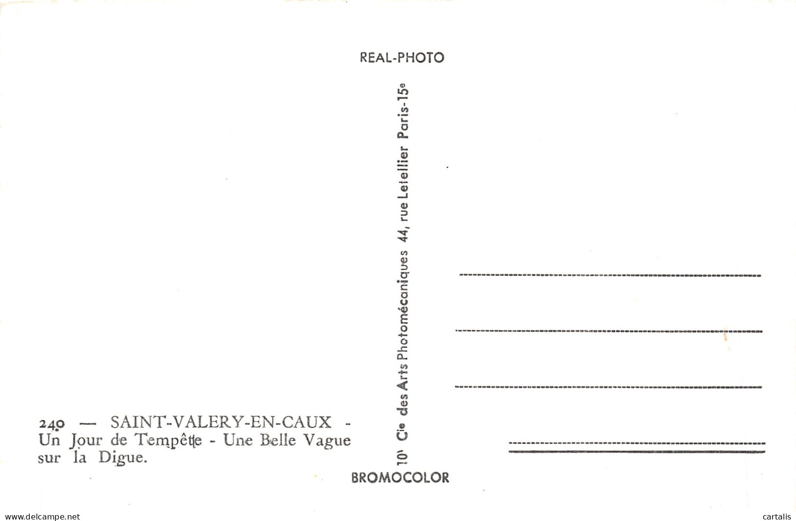 76-SAINT VALERY EN CAUX-N°4224-D/0081 - Saint Valery En Caux