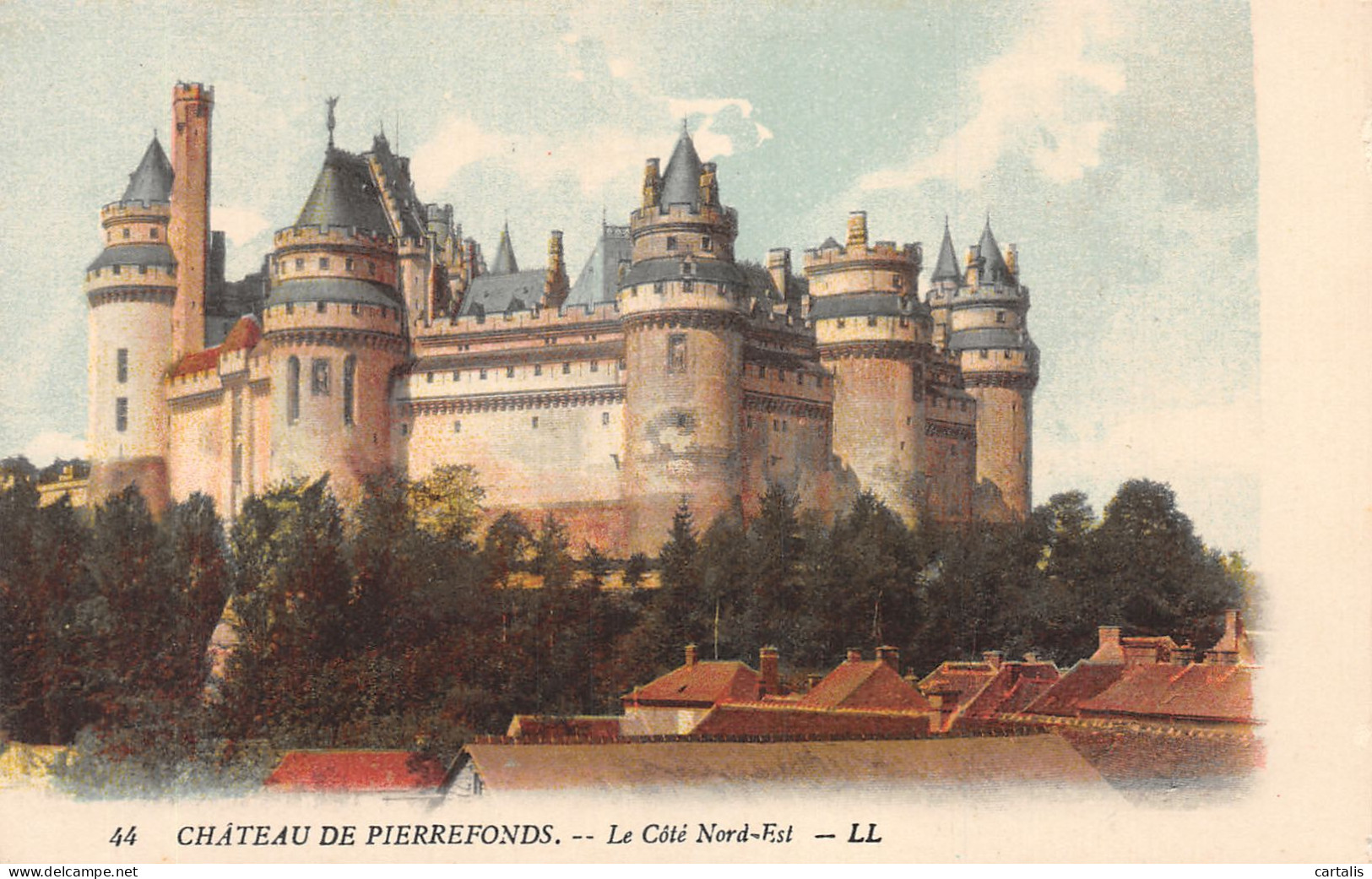 60-PIERREFONDS LE CHATEAU-N°4224-D/0009 - Pierrefonds