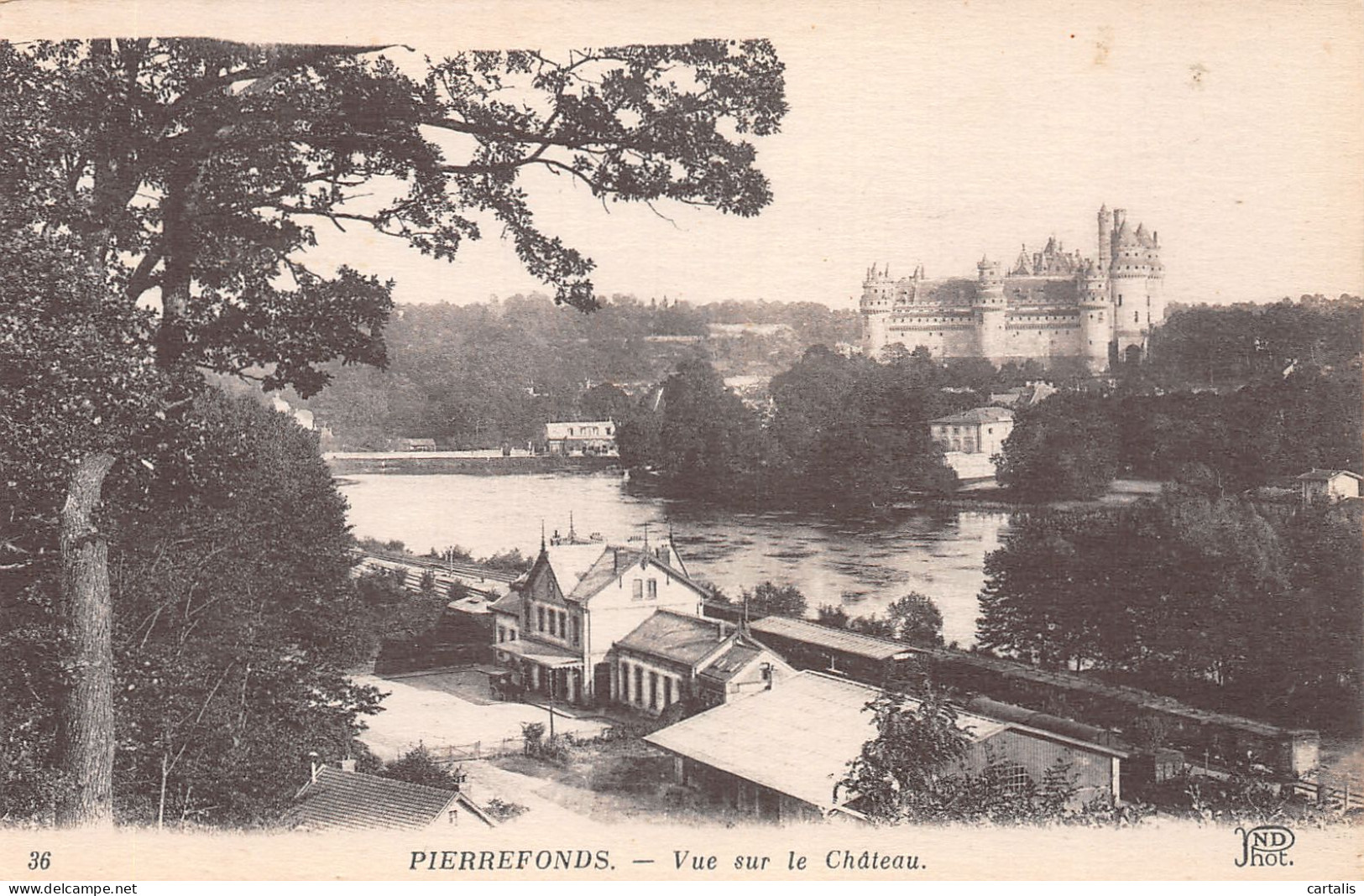 60-PIERREFONDS-N°4224-C/0241 - Pierrefonds