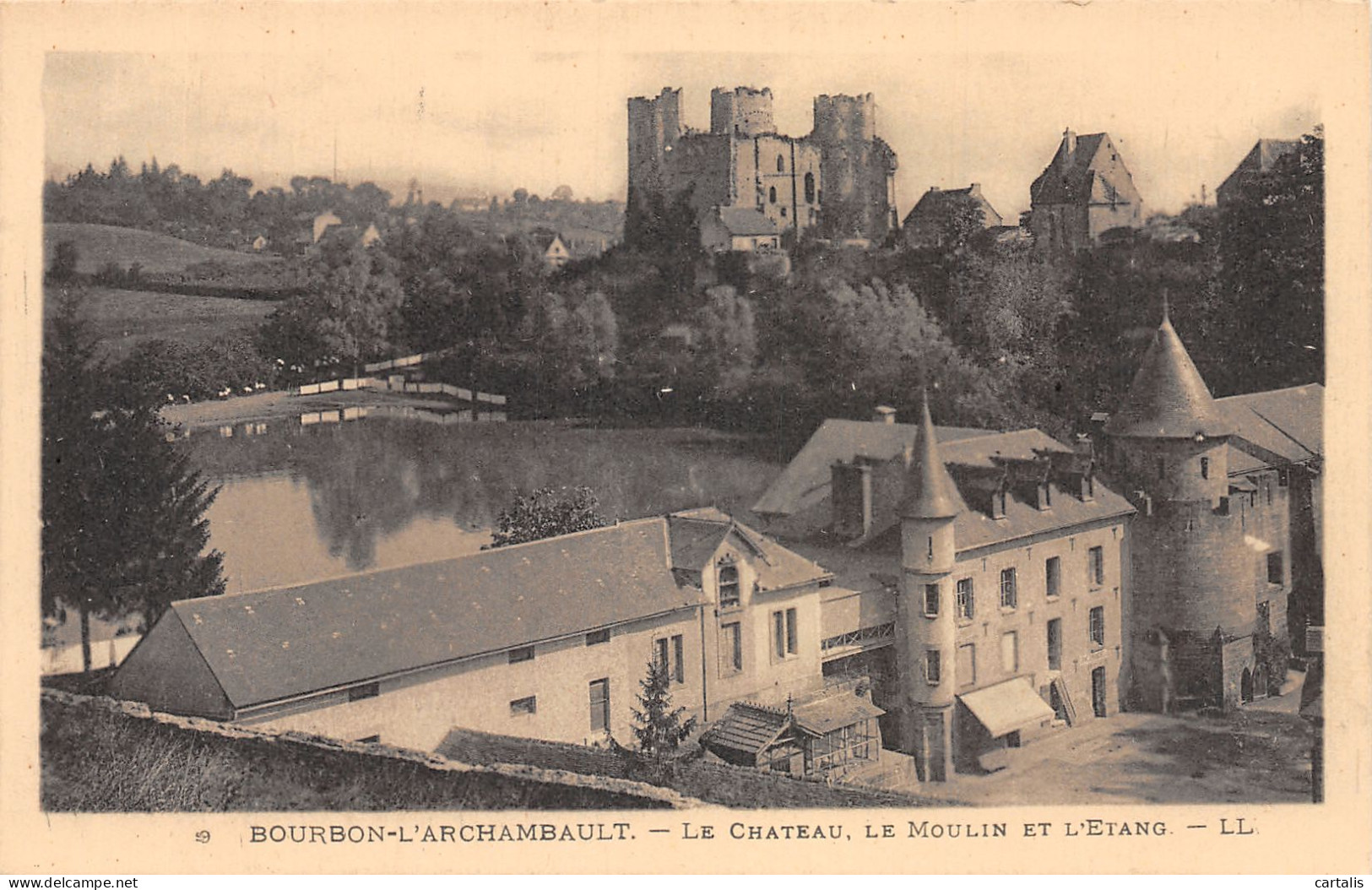 03-BOURBON L ARCHAMBAULT-N°4224-F/0345 - Bourbon L'Archambault