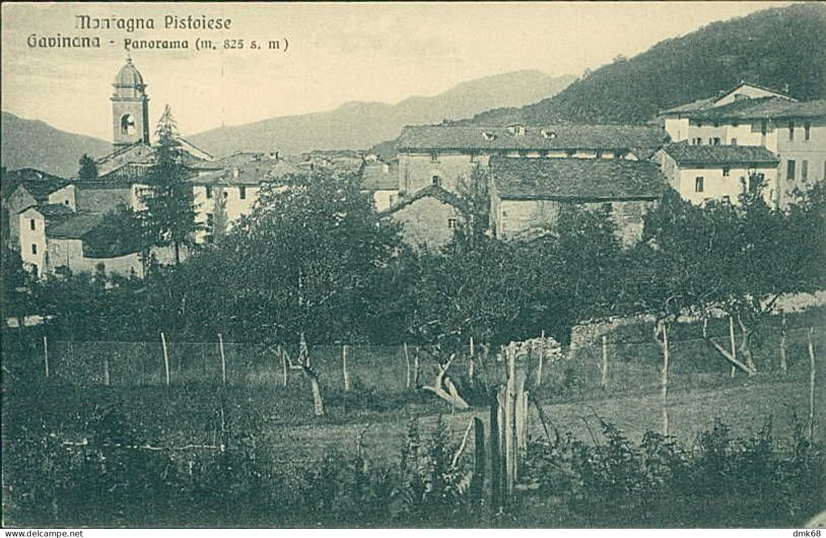 GAVINANA ( SAN MARCELLO PITEGLIO / PISTOIA ) PANORAMA - EDIZ. PAHNINI - 1930s (20777) - Pistoia