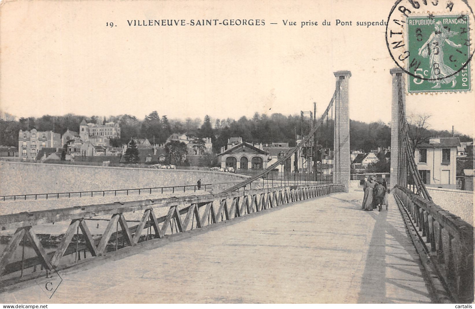 94-VILLENEUVE SAINT GEORGES-N°4224-F/0141 - Villeneuve Saint Georges