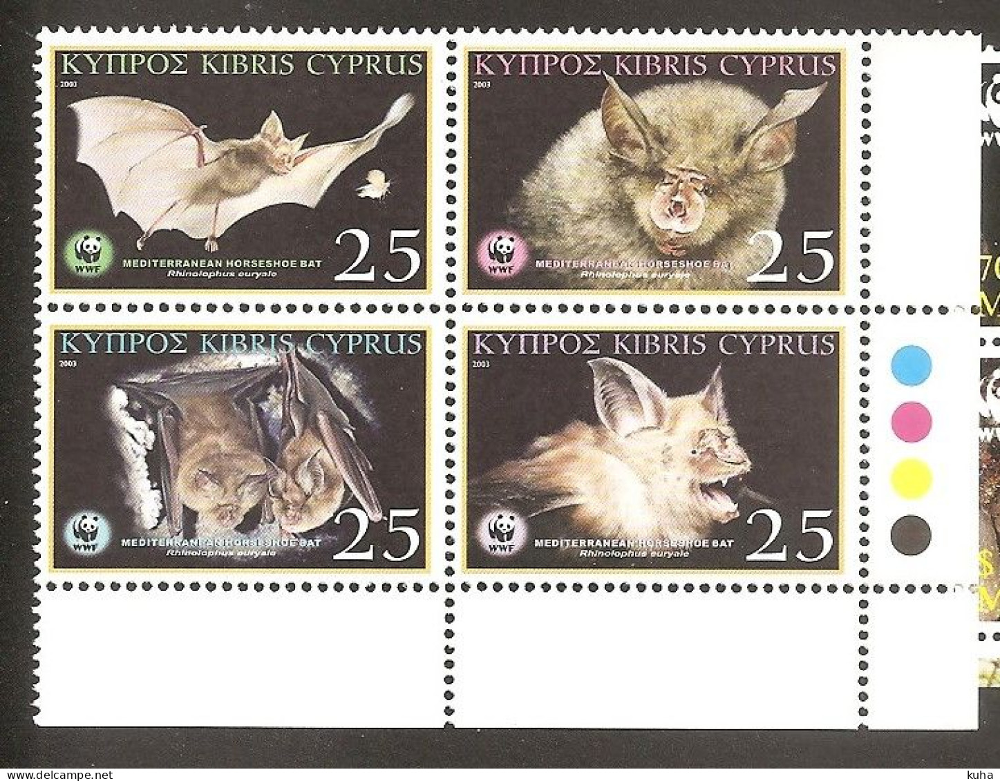 Kyprus Bats MNH - Vleermuizen