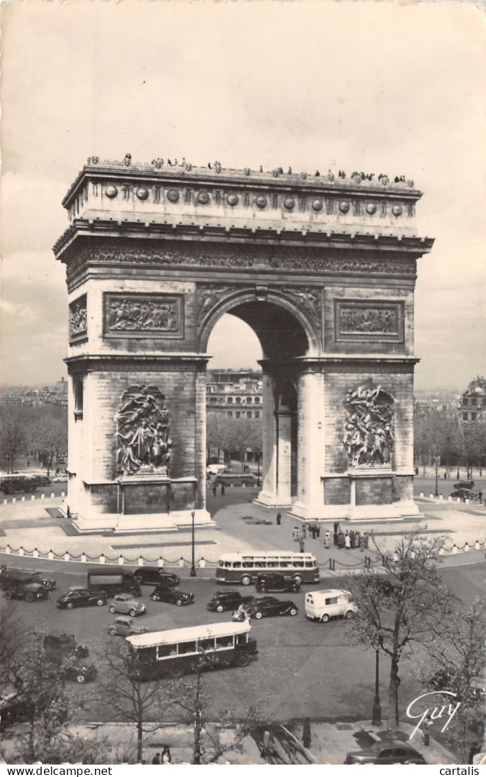 75-PARIS L ARC DE TRIOMPHE DE L ETOILE-N°4225-B/0219 - Arc De Triomphe