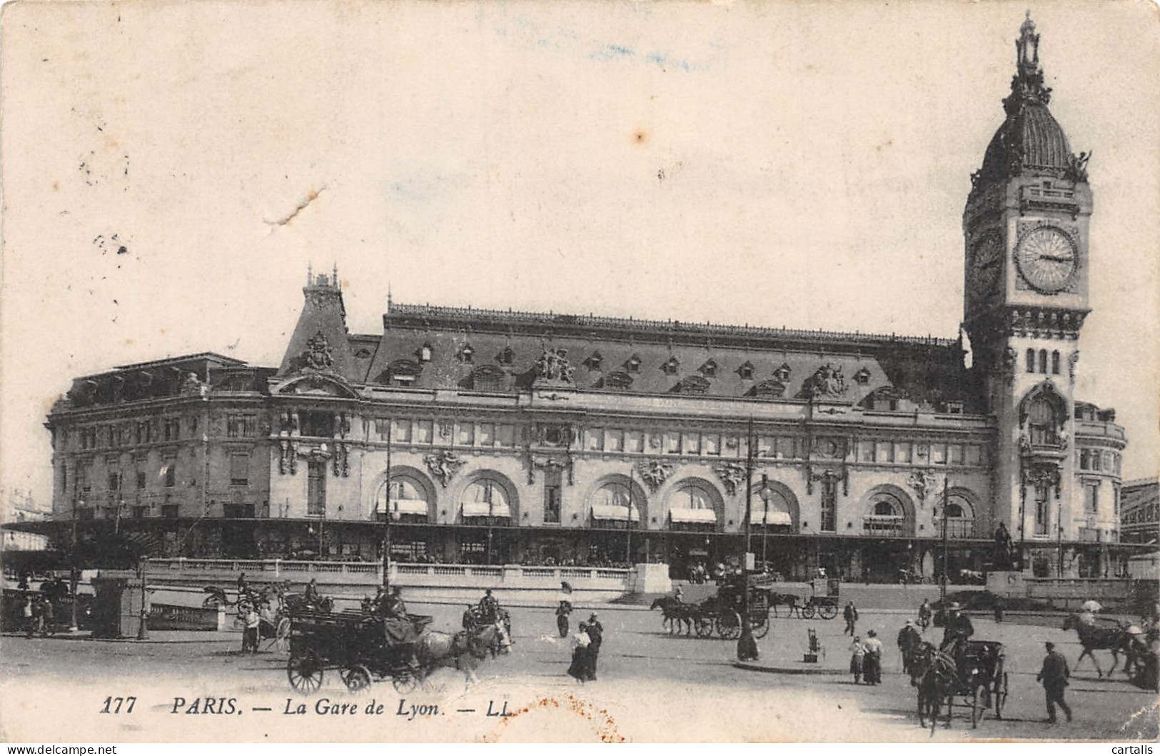 75-PARIS LA GARE DE LYON-N°4225-B/0205 - Métro Parisien, Gares