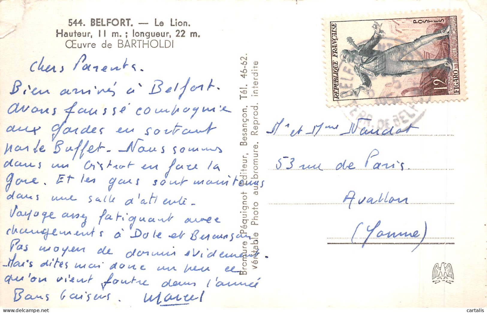 90-BELFORT-N°4225-A/0151 - Belfort - Ville