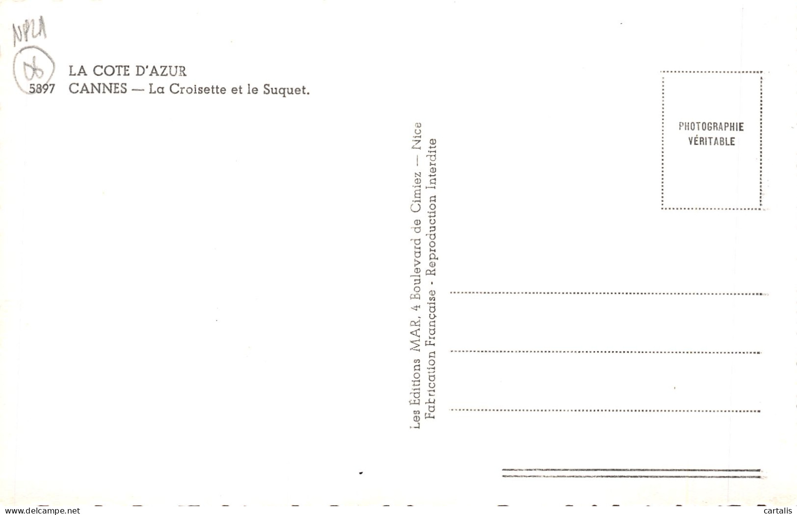 06-CANNES-N°4225-A/0051 - Cannes