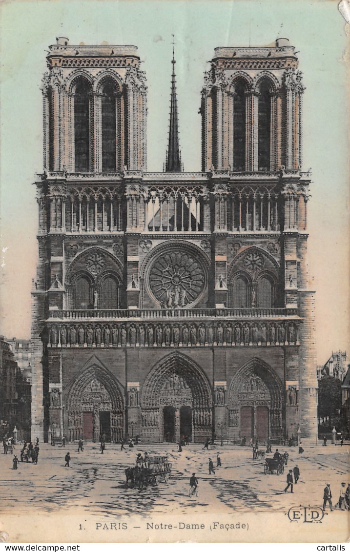 75-PARIS NOTRE DAME-N°4225-E/0075 - Notre Dame De Paris