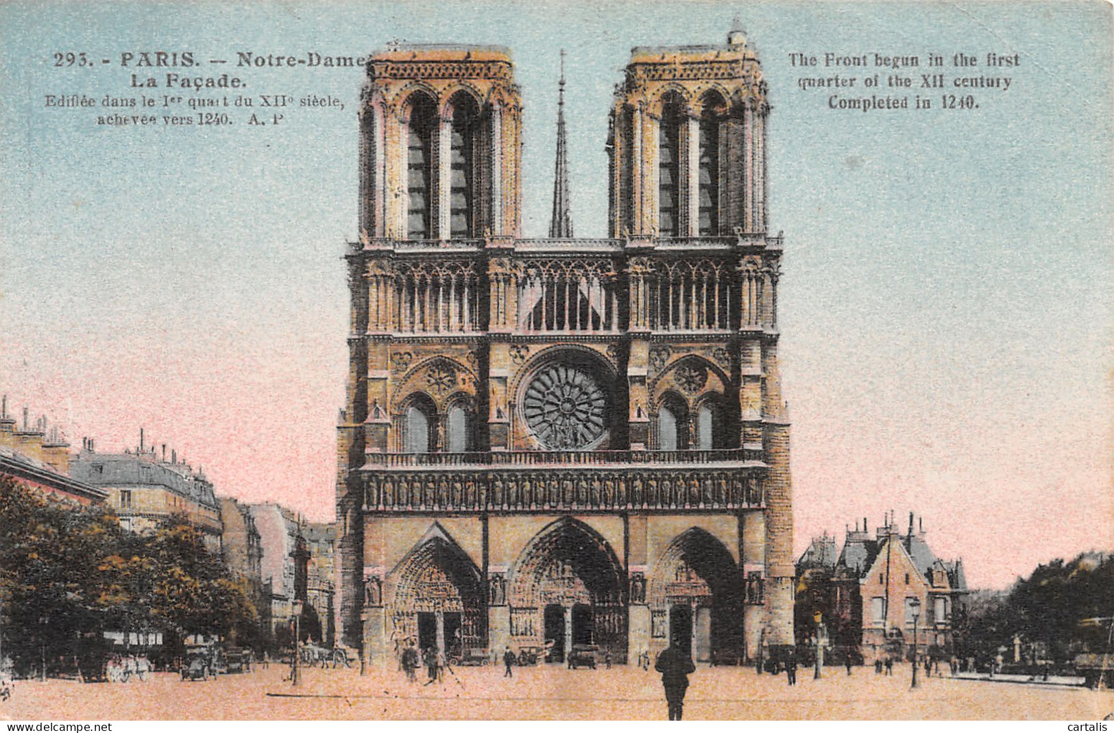 75-PARIS NOTRE DAME-N°4225-D/0267 - Notre Dame De Paris