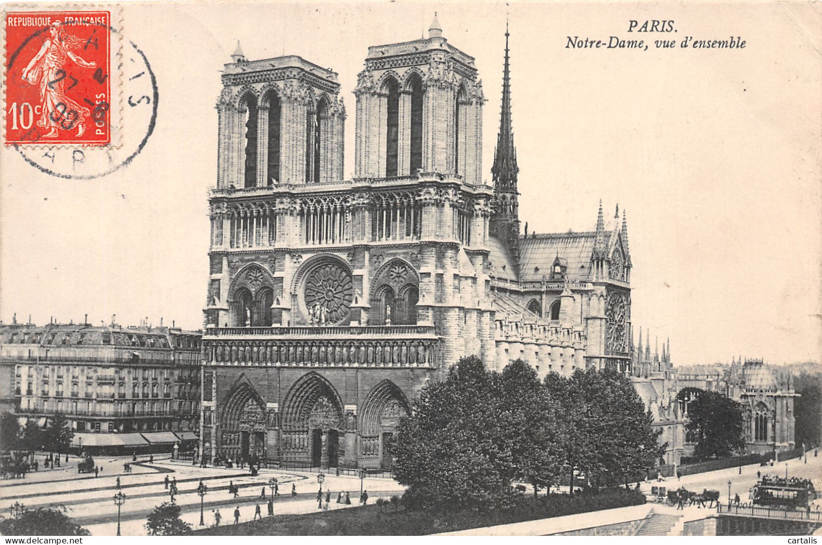 75-PARIS NOTRE DAME -N°4225-D/0221 - Notre Dame Von Paris