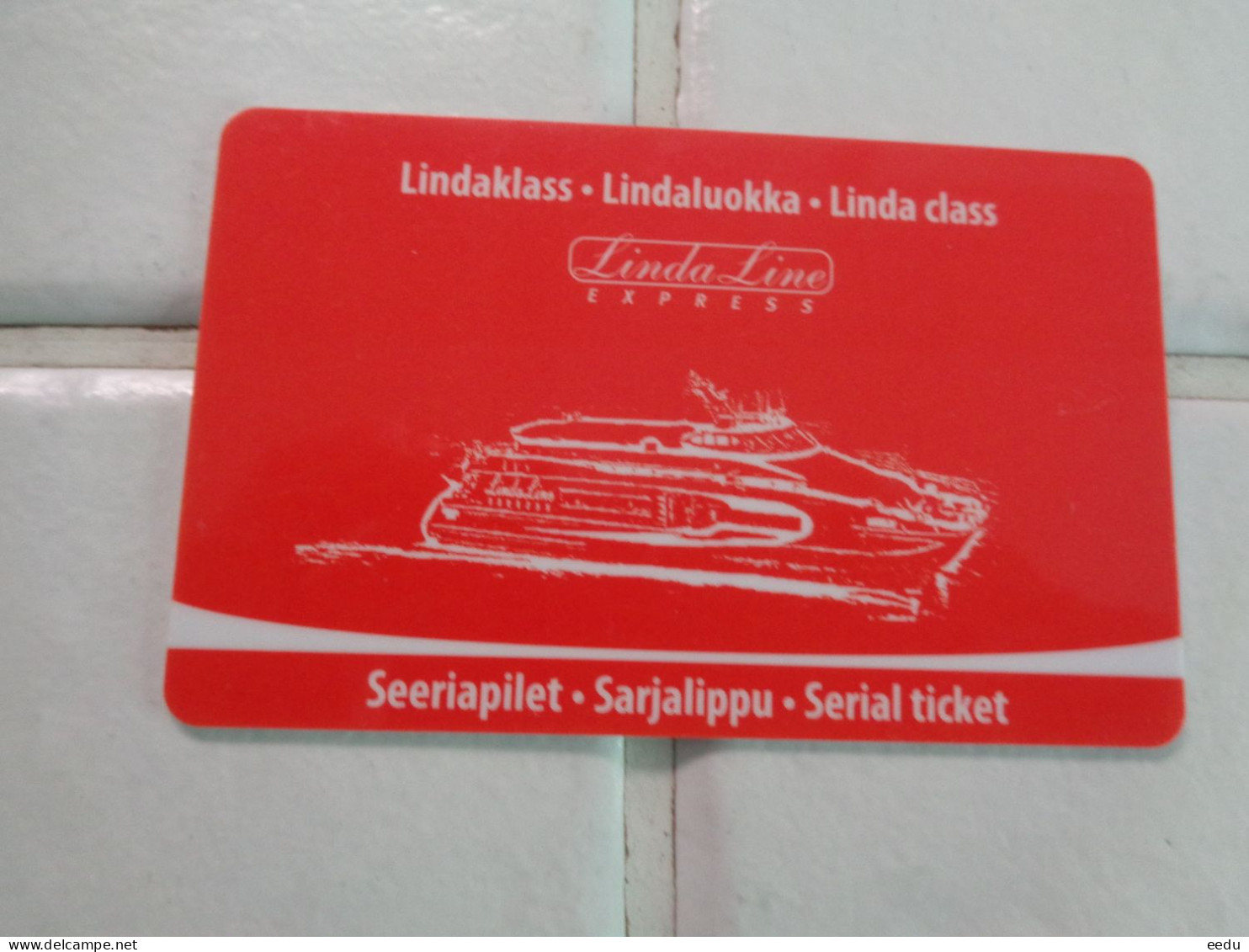 Estonia Shipping Co Card - Hotel Keycards