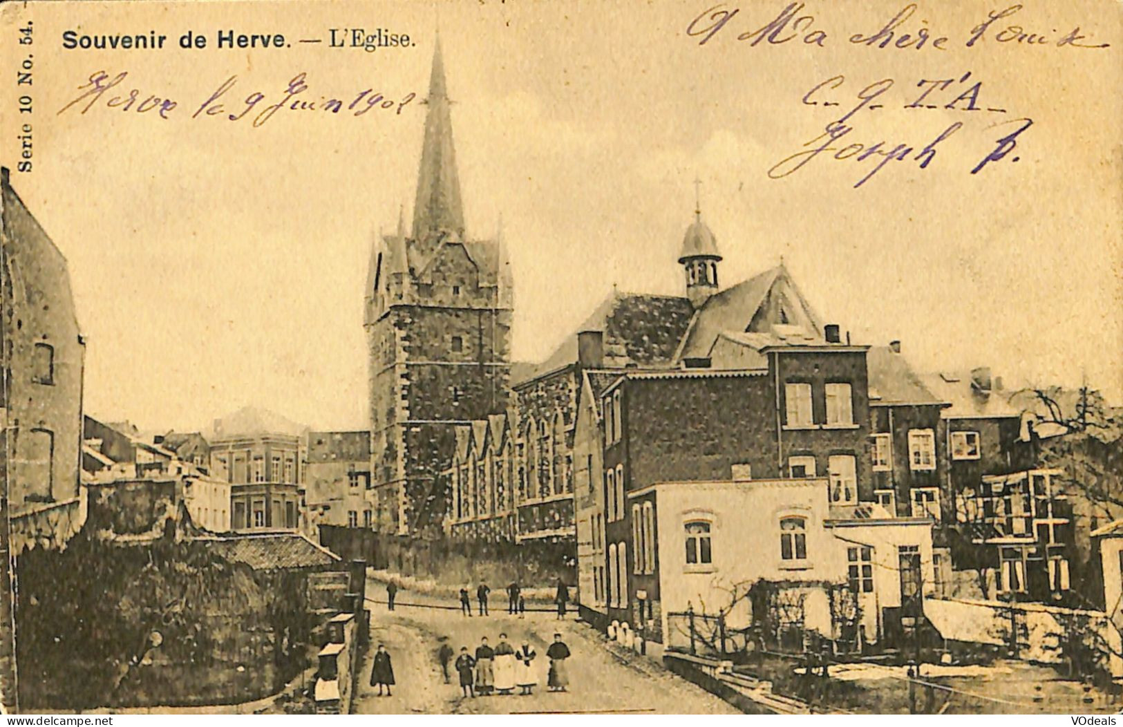 Belgique - Liège - Herve - Souvenir De Herve - L'Eglise - Herve