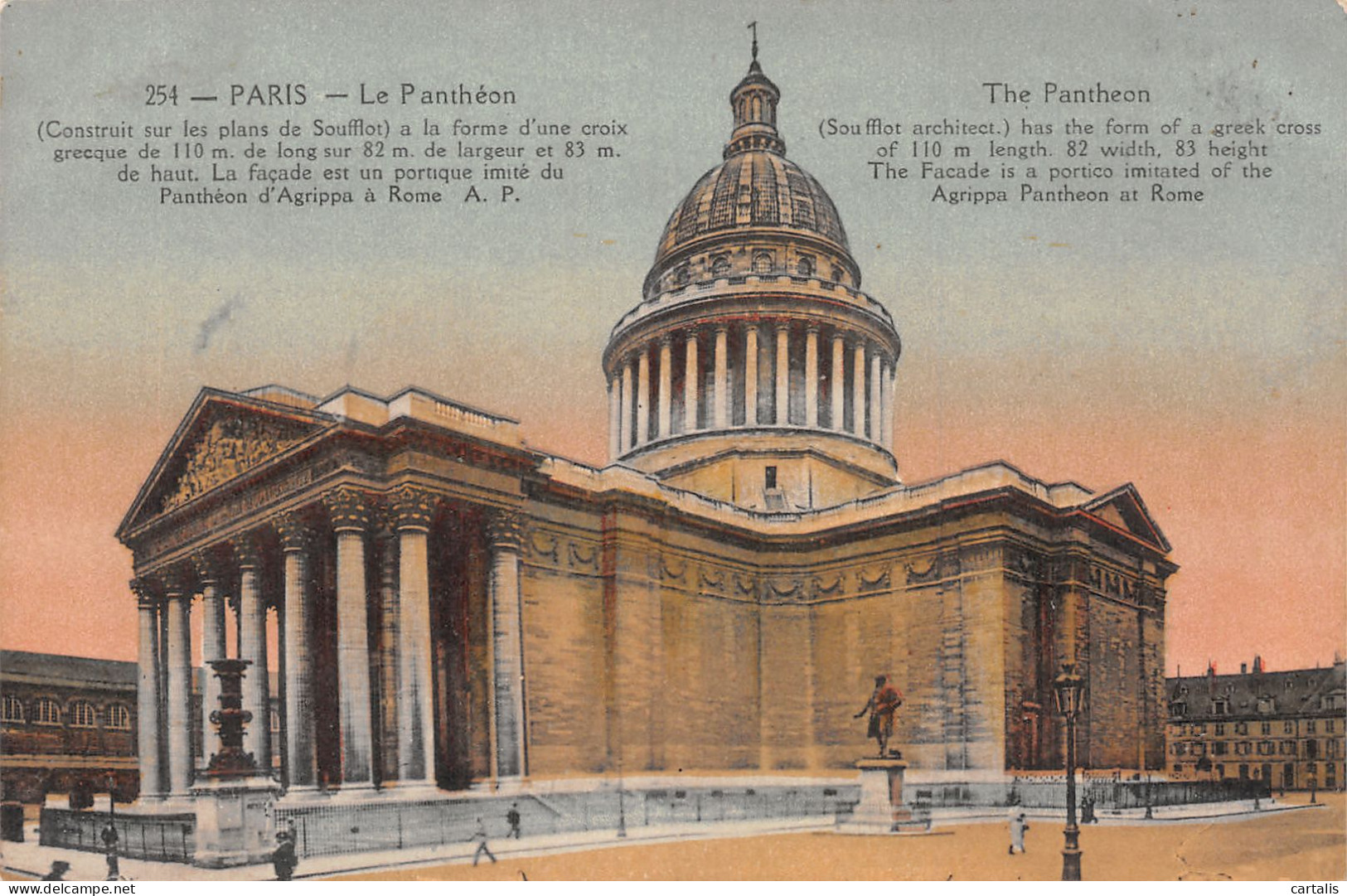 75-PARIS LE PANTHEON-N°4225-G/0145 - Panthéon