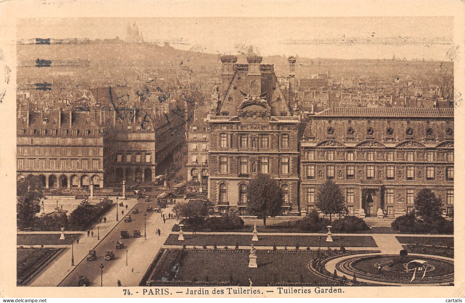 75-PARIS JARDIN DES TUILERIES-N°4225-F/0319 - Parks, Gardens