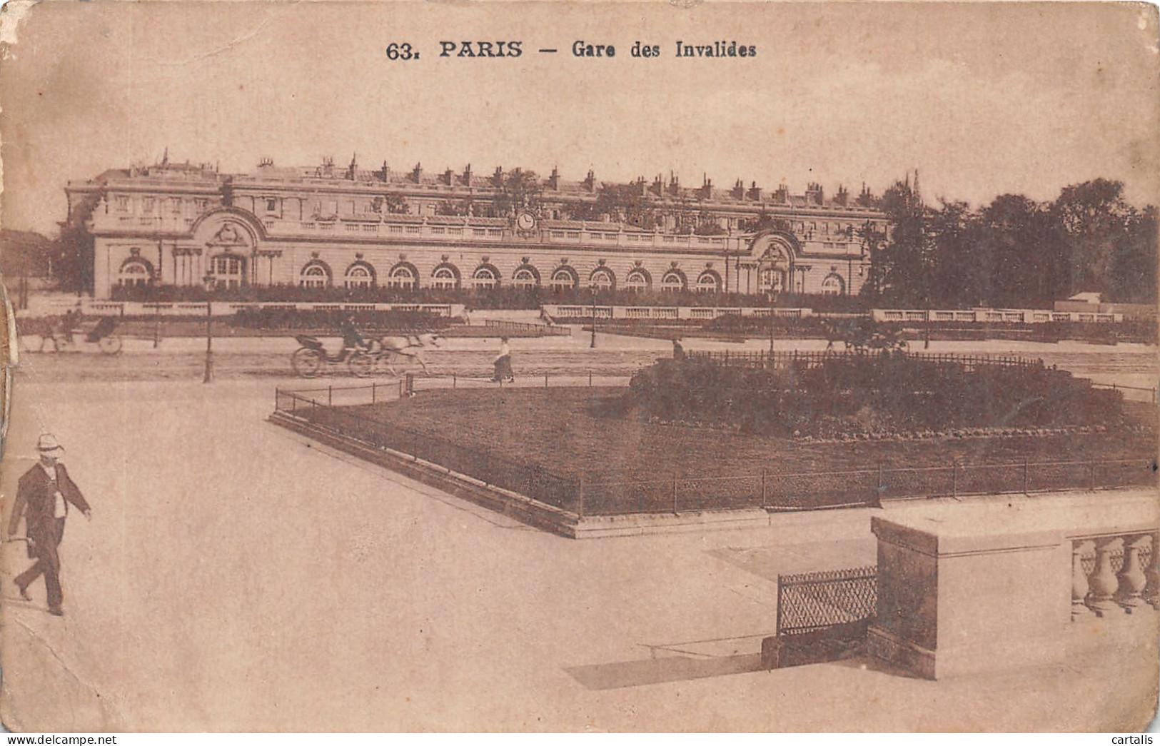75-PARIS GARE DES INVALIDES-N°4225-F/0213 - Stations, Underground