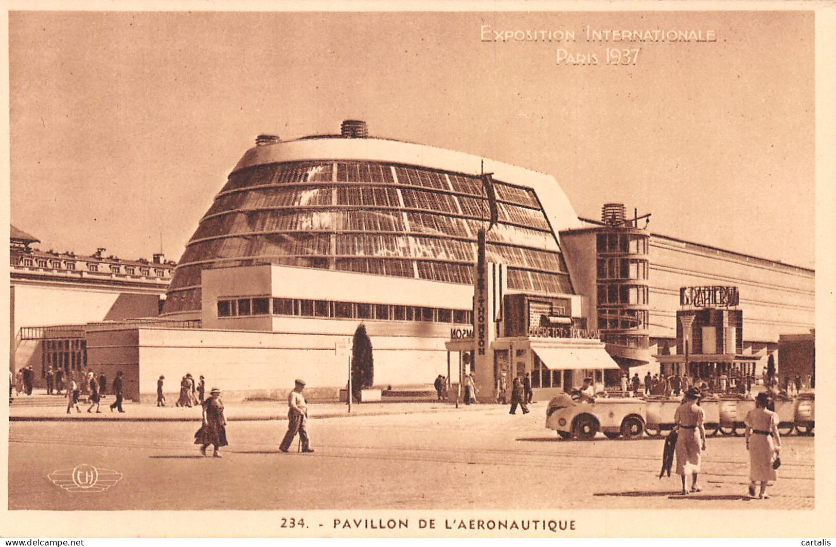 75-PARIS EXPO INTERNATIONALE PAVILLON DE L AERONAUTIQUE-N°4225-E/0357 - Exhibitions