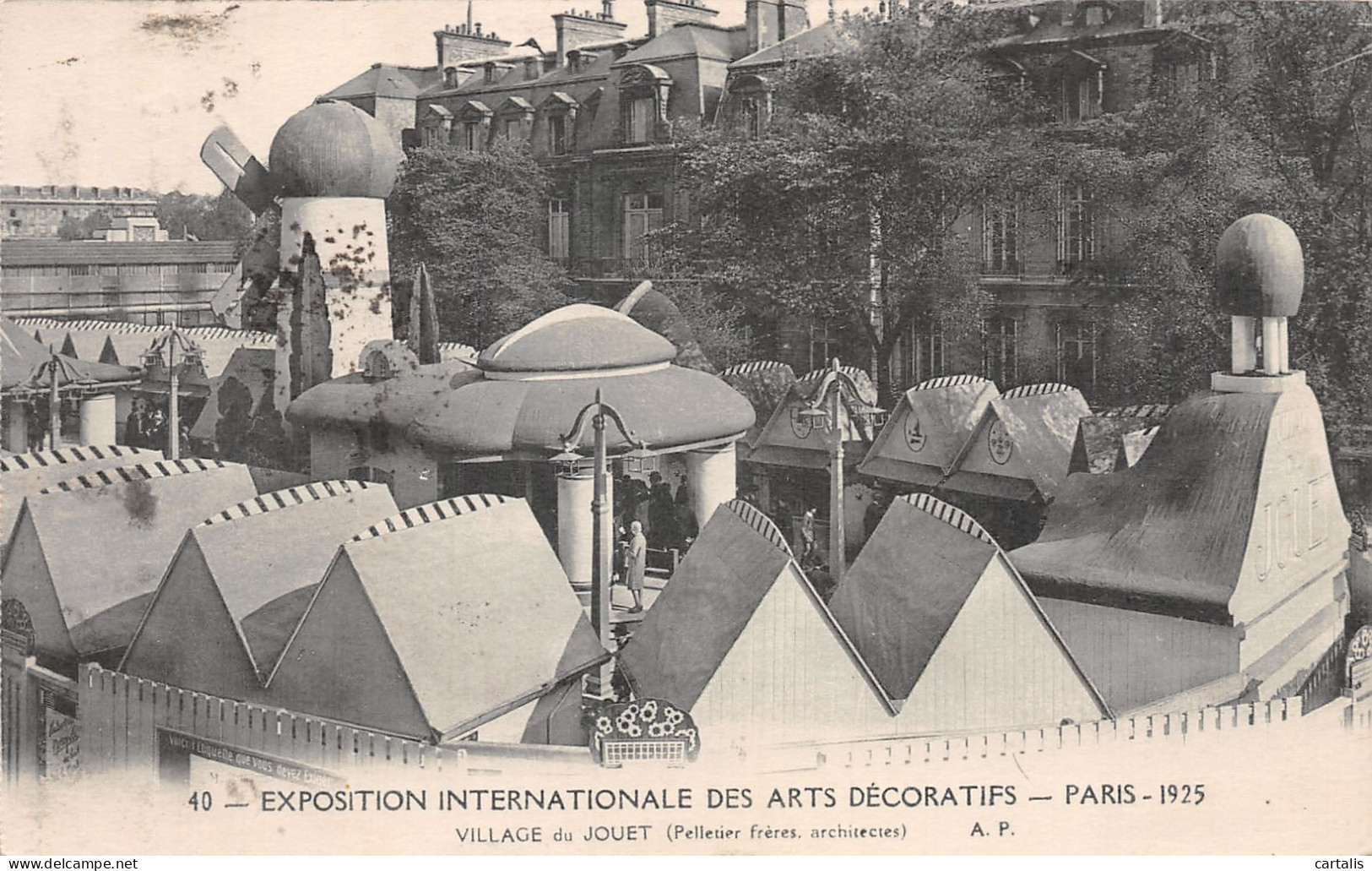 75-PARIS EXPO INTERNATIONALE DES ARTS DECORATIFS VILLAGE DU JOUET-N°4225-E/0217 - Exhibitions