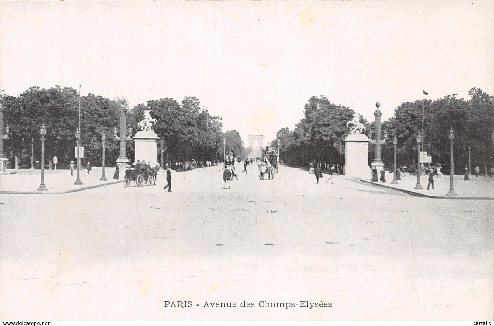 75-PARIS AVENUE DES CHAMPS ELYSEES-N°4225-E/0125 - Champs-Elysées