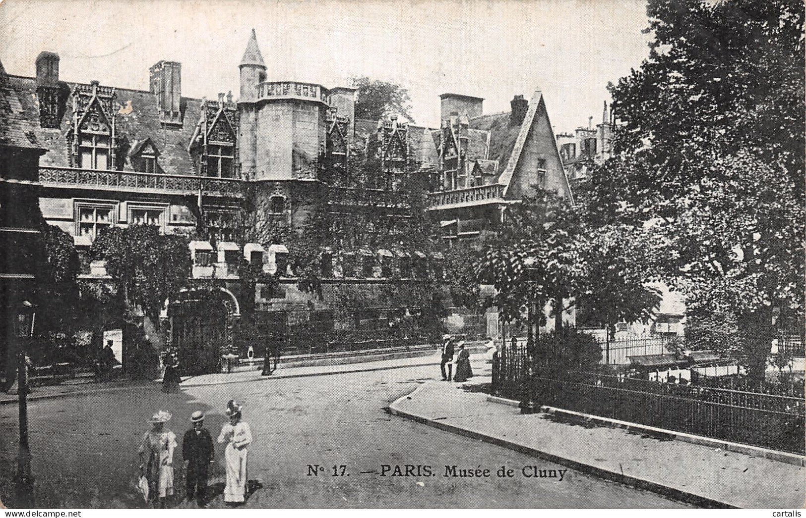 75-PARIS MUSEE DE CLUNY-N°4226-A/0355 - Musées