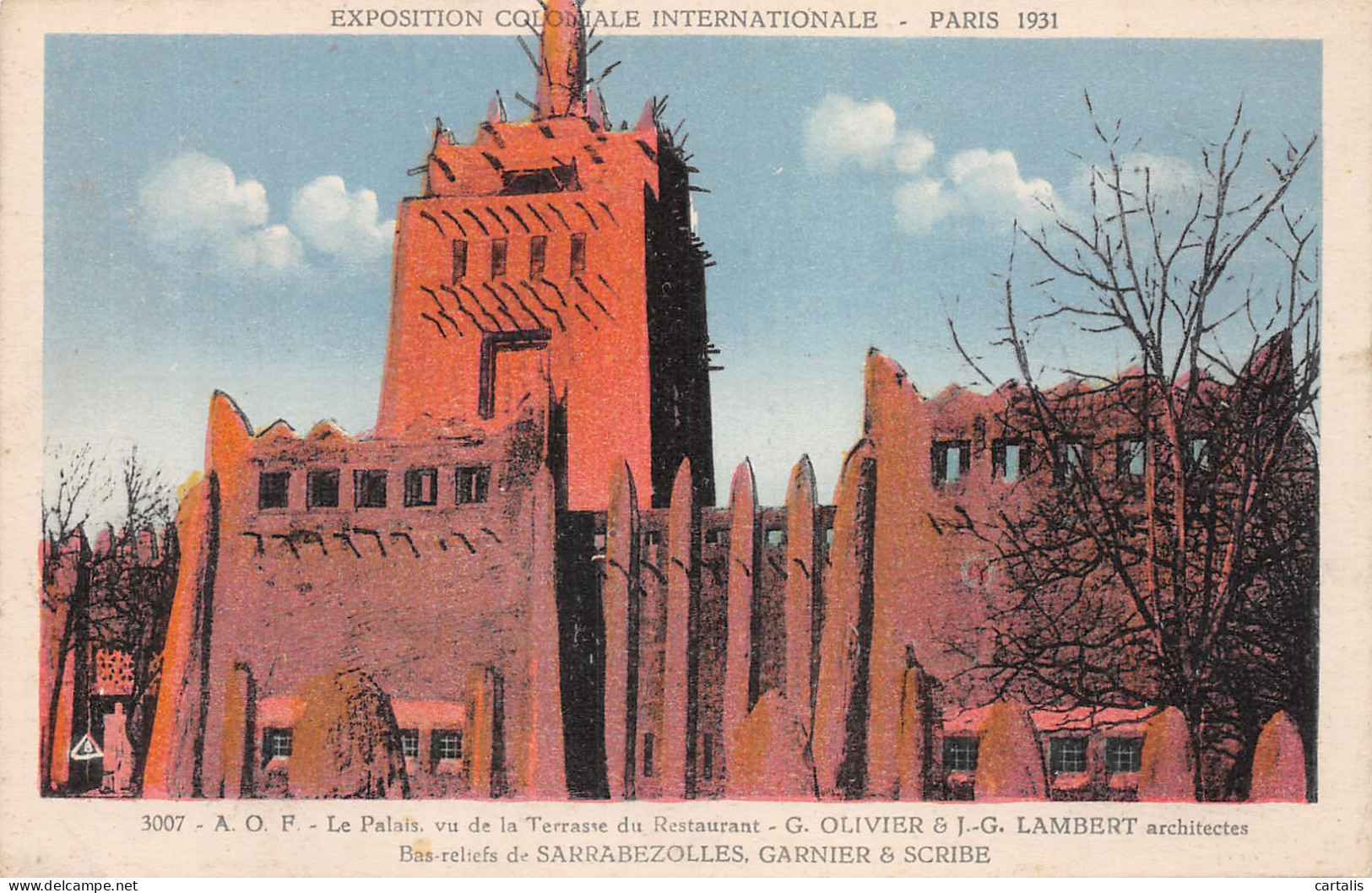 75-PARIS EXPO COLONIALE INTERNATIONALE 1931 A O F -N°4226-A/0345 - Ausstellungen