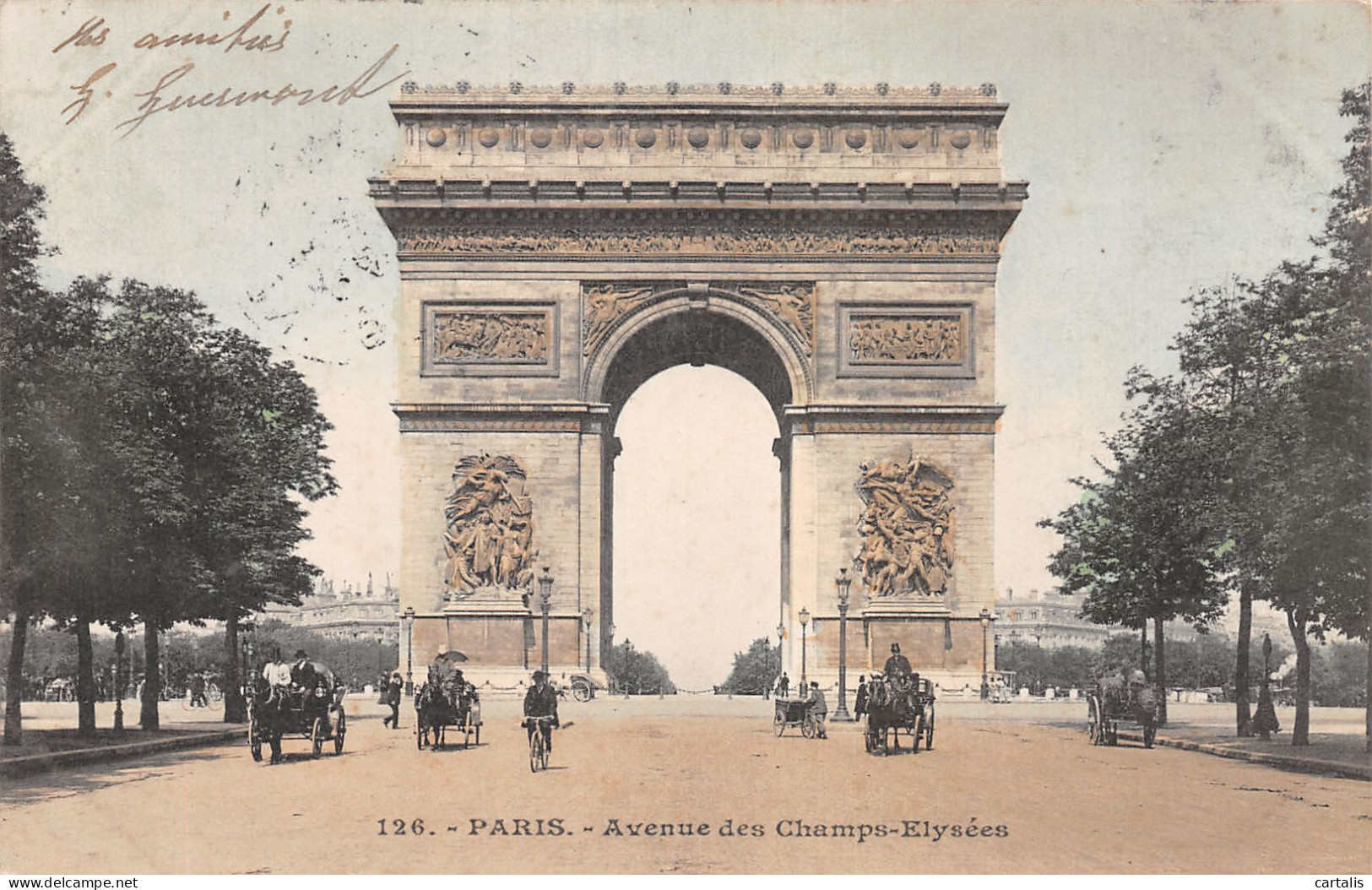 75-PARIS AVENUE DES CHAMPS ELYSEES-N°4226-A/0175 - Champs-Elysées