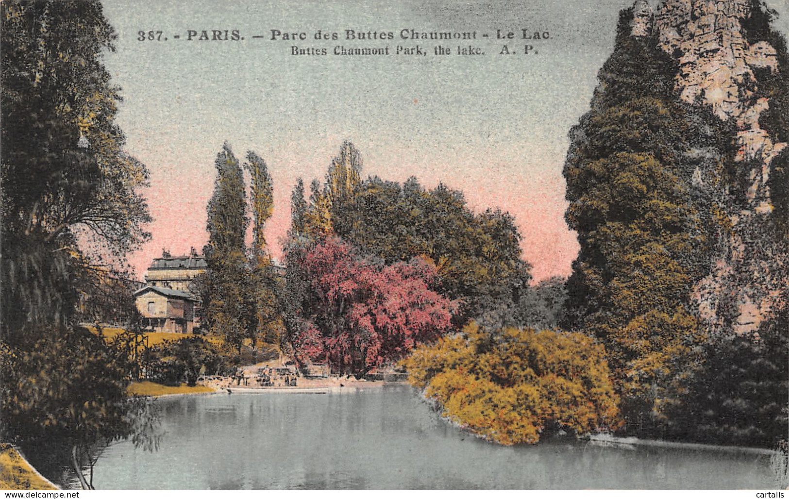 75-PARIS PARC DES BUTTES CHAUMONT-N°4226-A/0095 - Parcs, Jardins