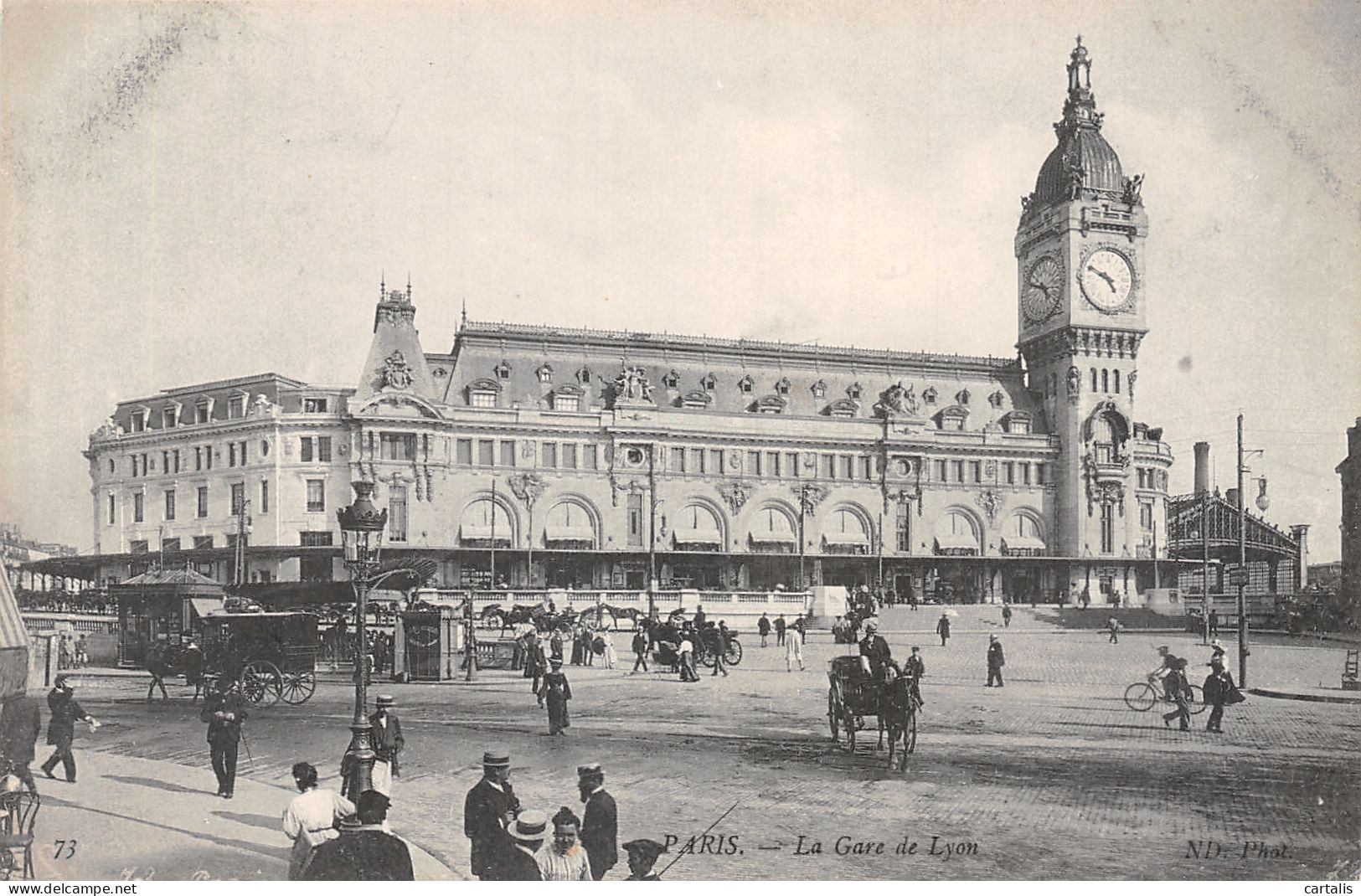 75-PARIS LA GARE DE LYON-N°4226-A/0009 - Métro Parisien, Gares