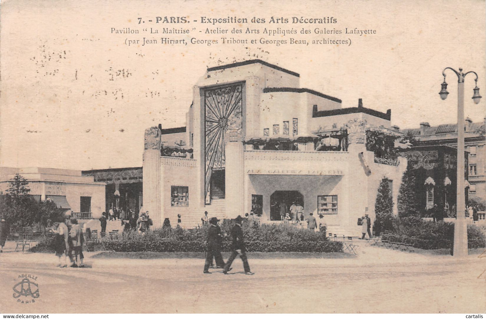 75-PARIS EXPO DES ARTS DECORATIFS GALERIES LAFAYETTE-N°4225-H/0331 - Mostre