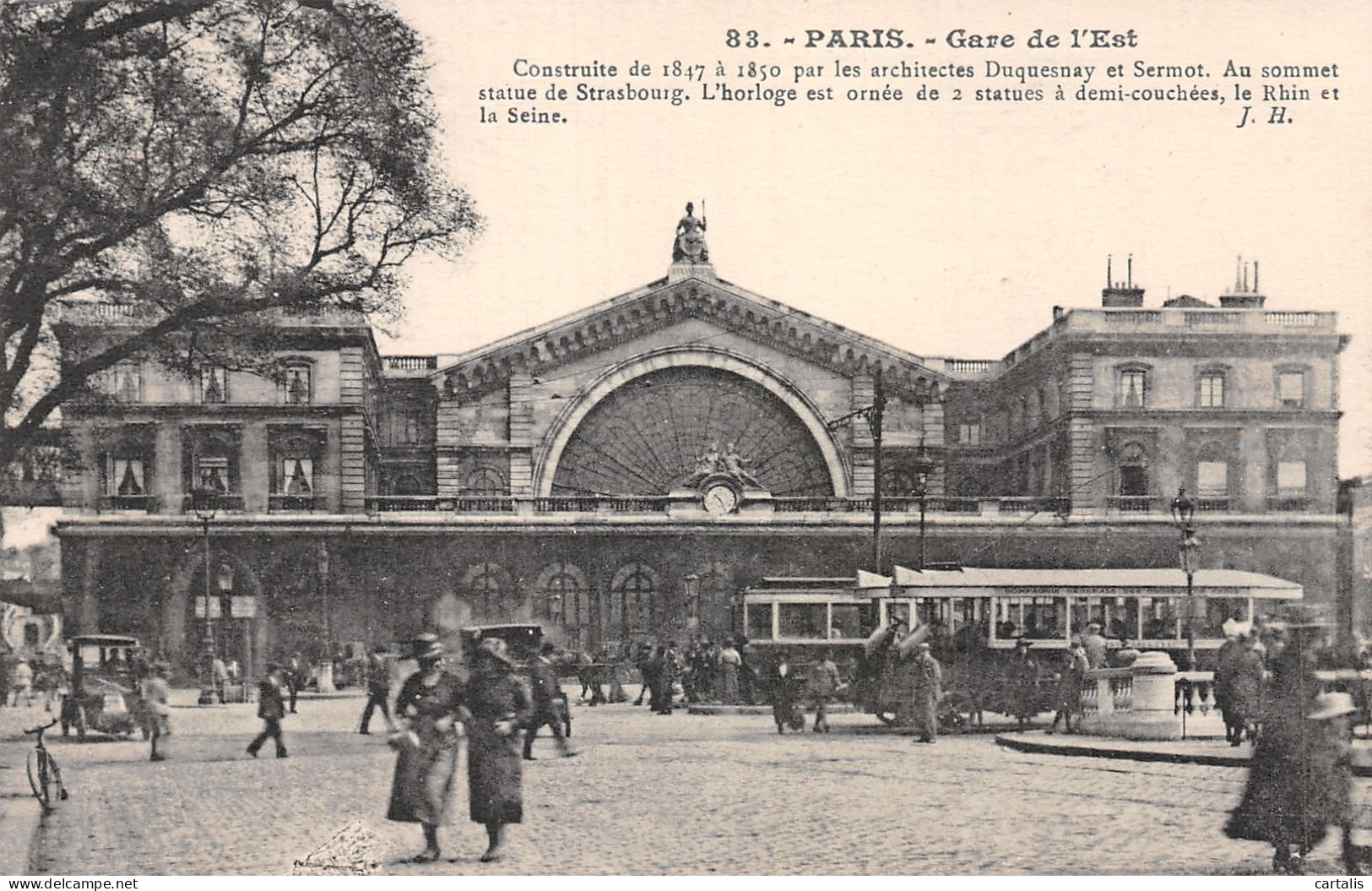 75-PARIS GARE DE L EST-N°4225-H/0113 - Stations, Underground