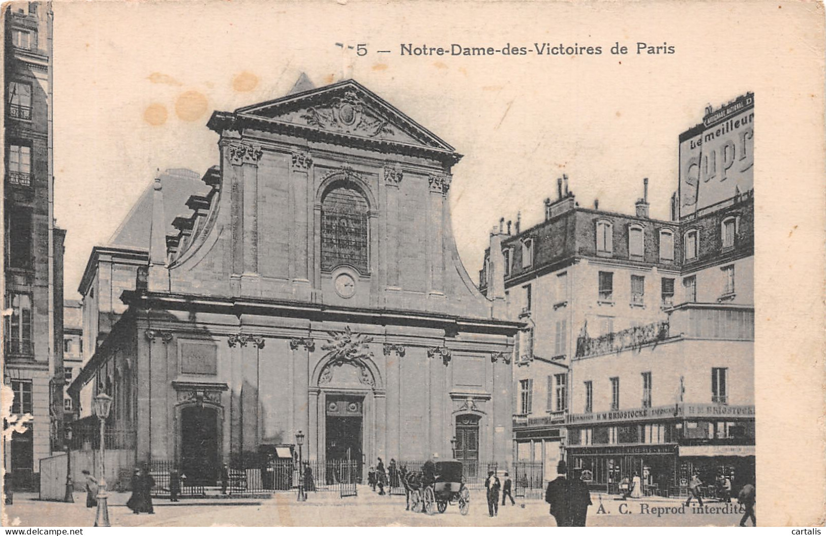 75-PARIS NOTRE DAME DES VICTOIRES -N°4226-D/0297 - Notre Dame De Paris