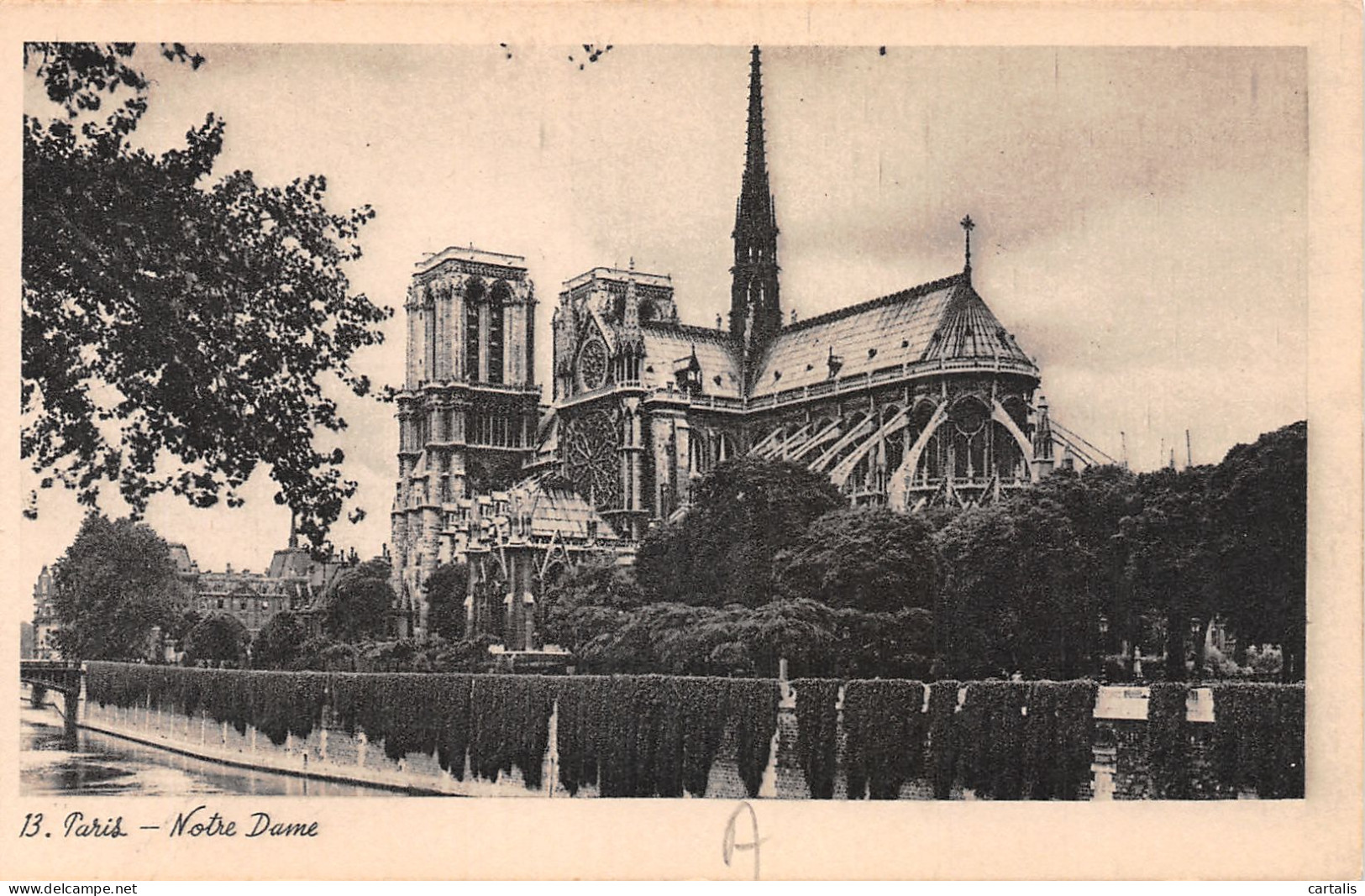 75-PARIS NOTRE DAME-N°4226-D/0295 - Notre Dame De Paris