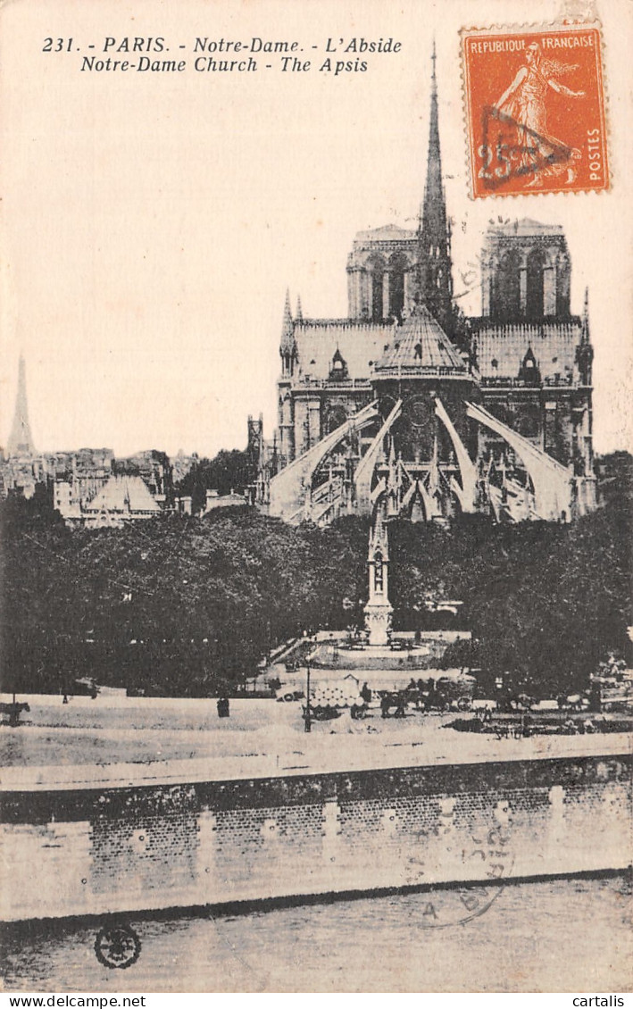 75-PARIS NOTRE DAME-N°4226-D/0217 - Notre Dame De Paris