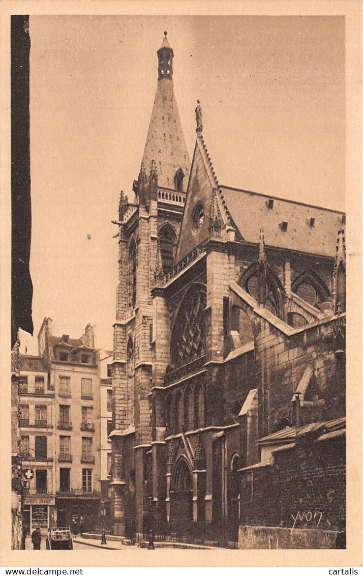 75-PARIS L EGLISE SAINT SEVERIN-N°4226-D/0121 - Eglises