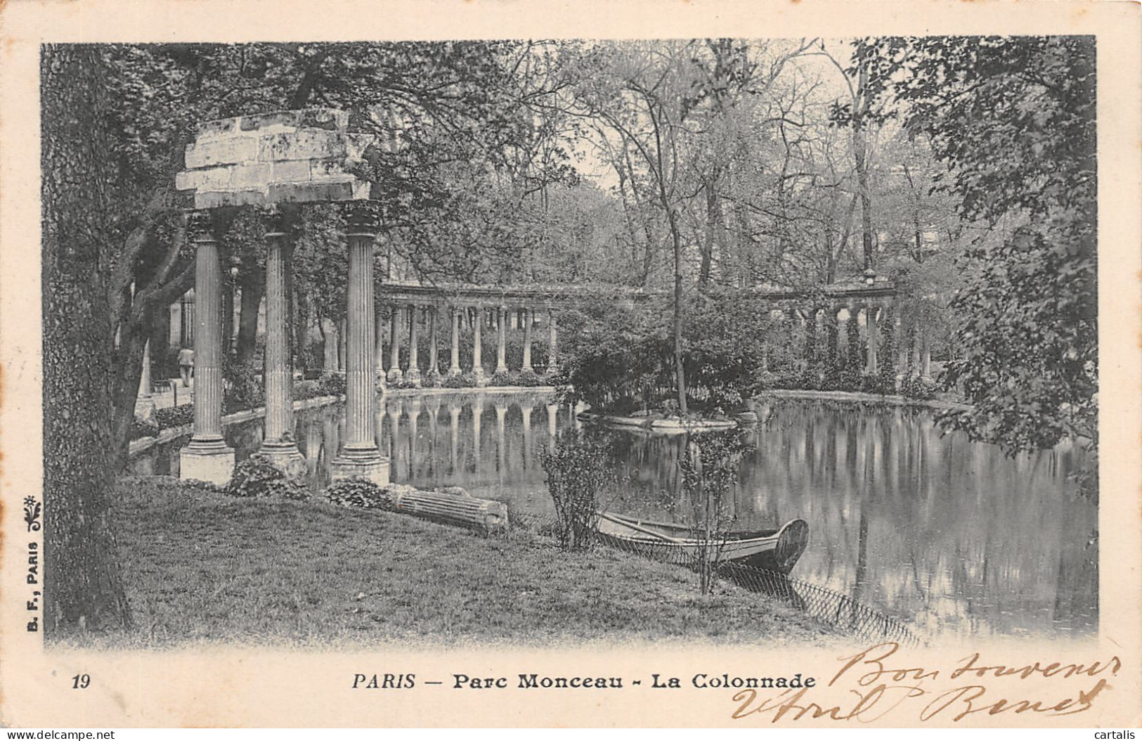75-PARIS PARC MONCEAU-N°4226-C/0283 - Parks, Gärten
