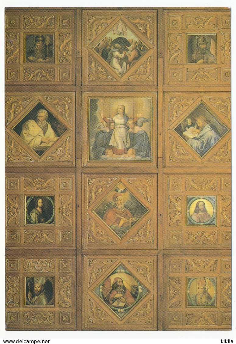 CPSM / CPM 10.5 X 15 Belgique (93)  Namur Sanctuaire De NOTRE-DAME DE FOY Vue Centrale Du Plafond (1626) - Dinant