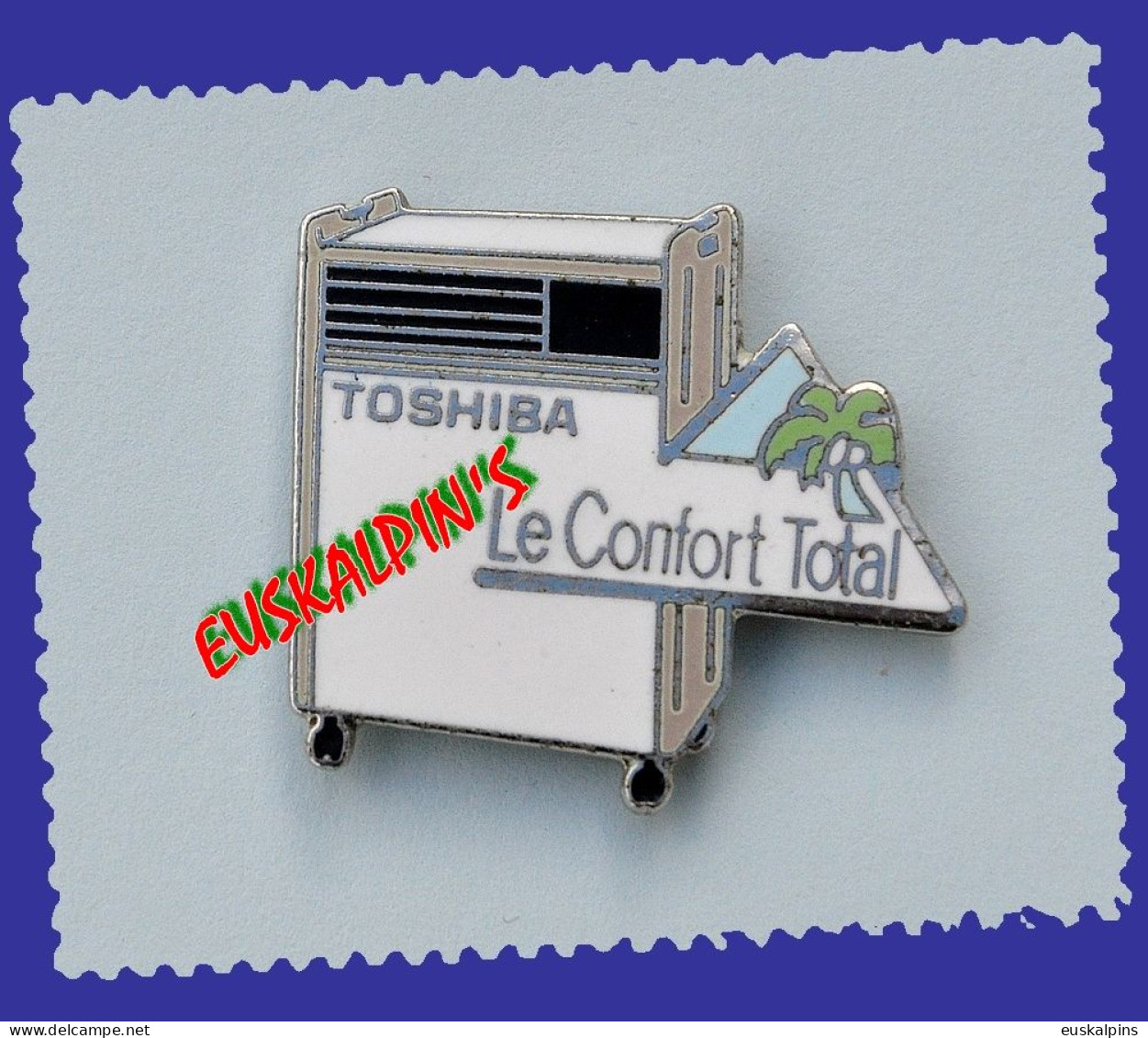 Pin's TOSHIBA, Climatiseur, Signé Starpin's - Trademarks