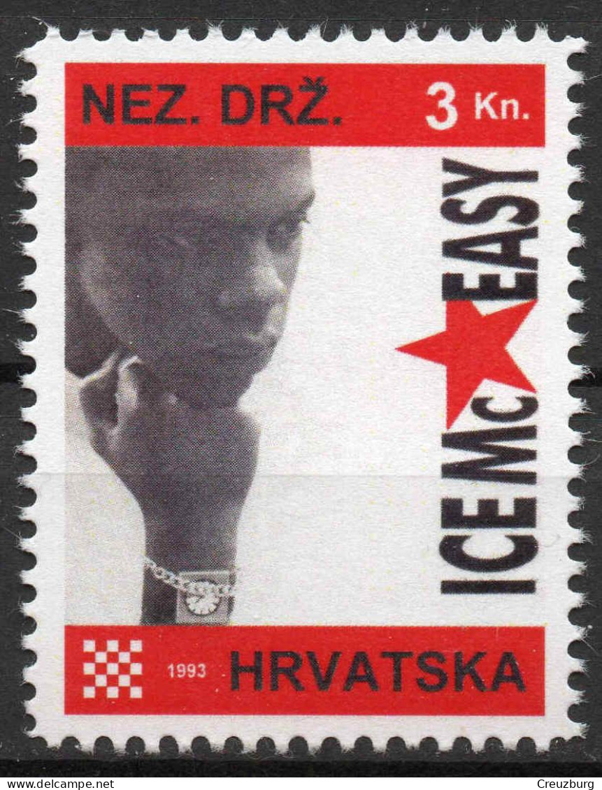 Ice MC - Briefmarken Set Aus Kroatien, 16 Marken, 1993. Unabhängiger Staat Kroatien, NDH. - Croatia
