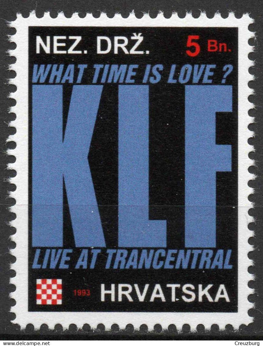 The KLF - Briefmarken Set Aus Kroatien, 16 Marken, 1993. Unabhängiger Staat Kroatien, NDH. - Croatia