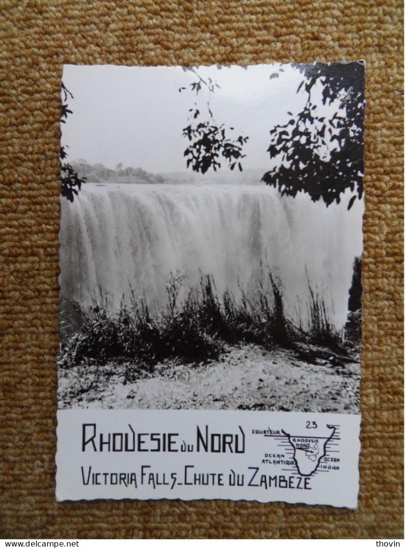 KB11/1079-Afrique Du Sud Rhodésie Du Nord Victoria Falls Chute Du Zambèze - Afrique Du Sud