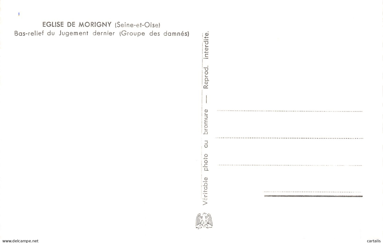 91-MORIGNY-N°4226-H/0267 - Otros & Sin Clasificación